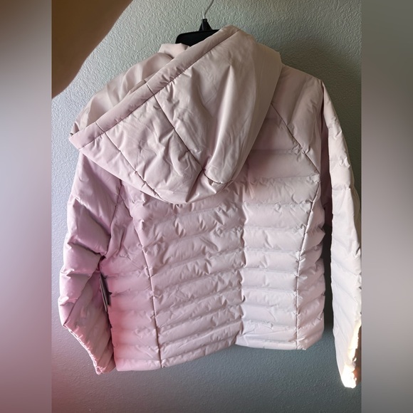 Time and Tru Light Pink Puffer Jacket - Picture 2 of 2